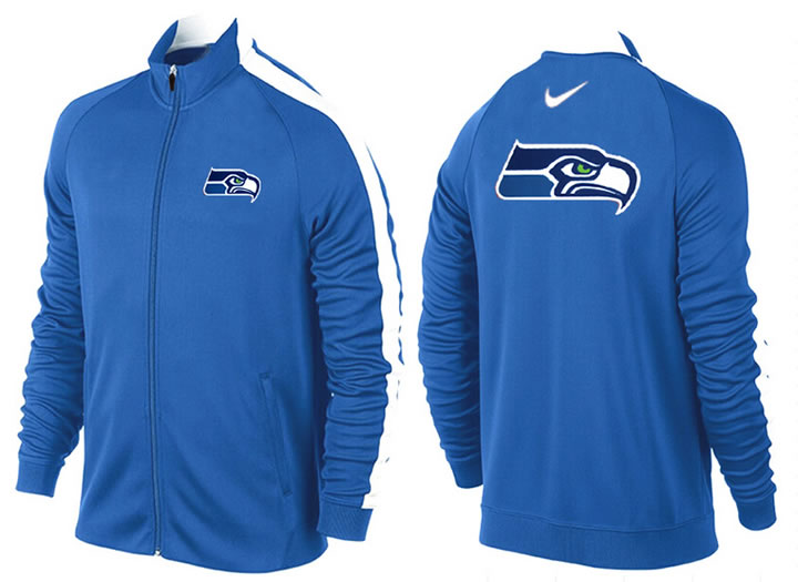 NFL Seattle Seahawks Team Logo 2015 Men Football Jacket (16)