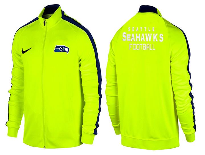 NFL Seattle Seahawks Team Logo 2015 Men Football Jacket (33)