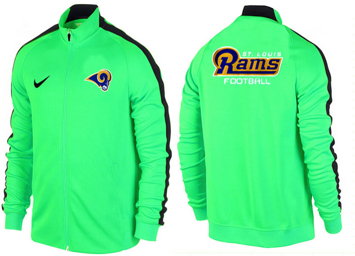 NFL St Louis Rams Team Logo 2015 Men Football Jacket (18)