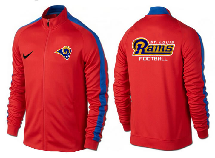NFL St Louis Rams Team Logo 2015 Men Football Jacket (7)