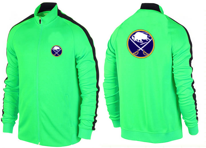 NHL Buffalo Sabres Team Logo 2015 Men Hockey Jacket (18)