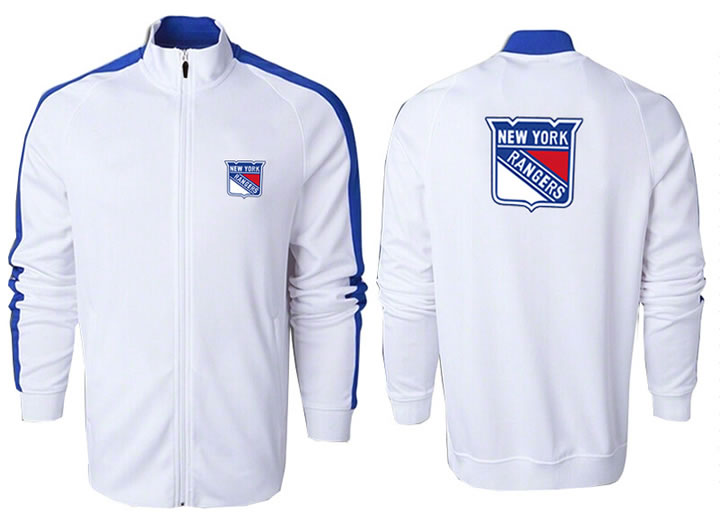NHL New York Rangers Team Logo 2015 Men Hockey Jacket (3)