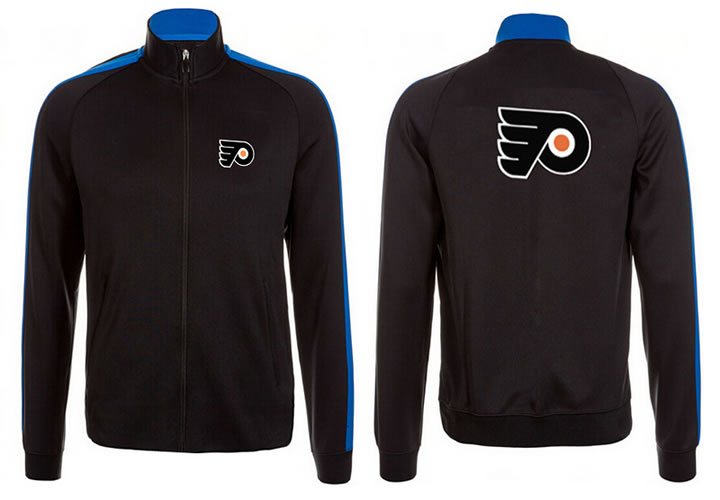NHL Philadelphia Flyers Team Logo 2015 Men Hockey Jacket (5)