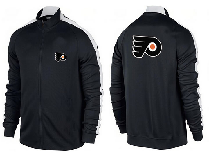 NHL Philadelphia Flyers Team Logo 2015 Men Hockey Jacket (6)
