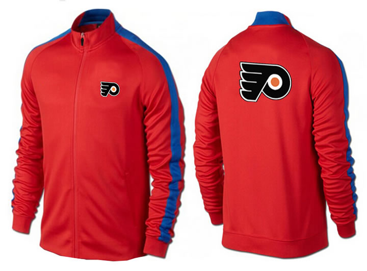 NHL Philadelphia Flyers Team Logo 2015 Men Hockey Jacket (7)