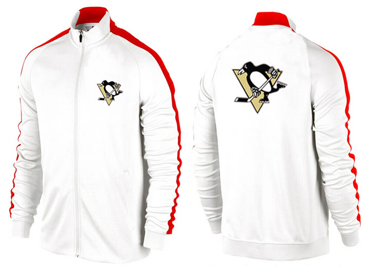 NHL Pittsburgh Penguins Team Logo 2015 Men Hockey Jacket (10)