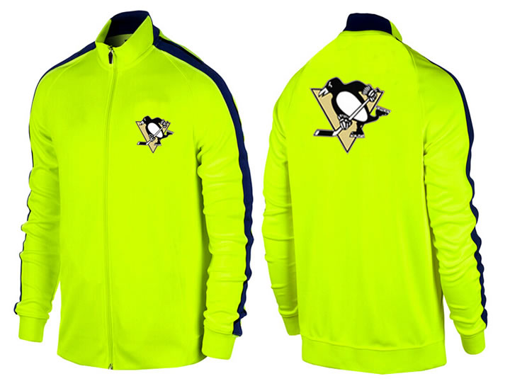 NHL Pittsburgh Penguins Team Logo 2015 Men Hockey Jacket (14)