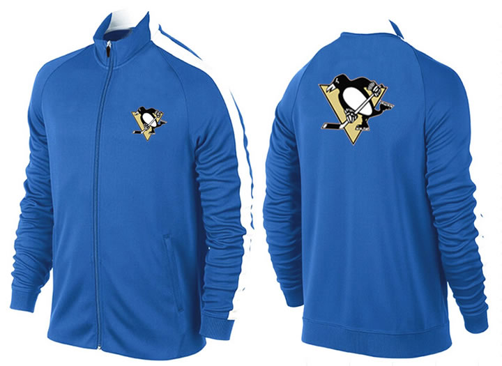 NHL Pittsburgh Penguins Team Logo 2015 Men Hockey Jacket (16)