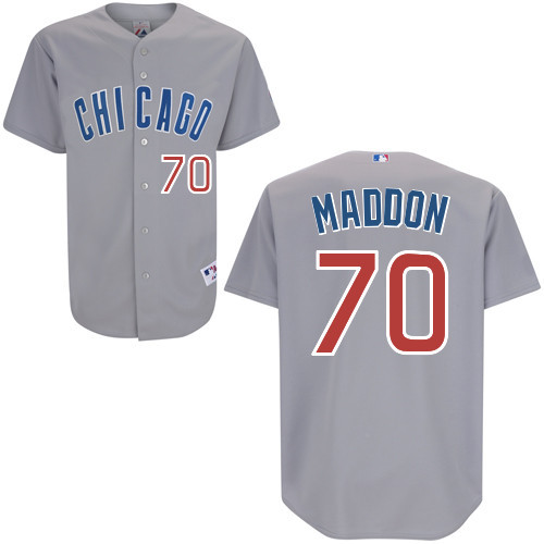 #70 Joe Maddon Dark Gray MLB Jersey-Chicago Cubs Stitched Player Baseball Jersey