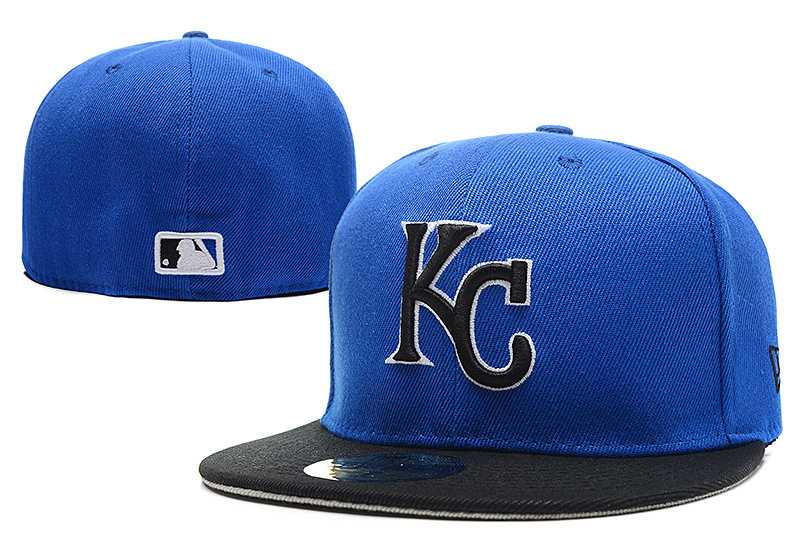 Kansas City Royals MLB Fitted Stitched Hats LXMY (2)