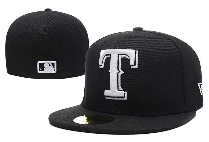 Texas Rangers MLB Fitted Stitched Hats LXMY (4)