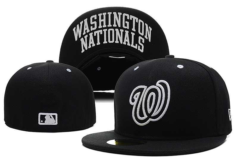 Washington Nationals MLB Fitted Stitched Hats LXMY (2)