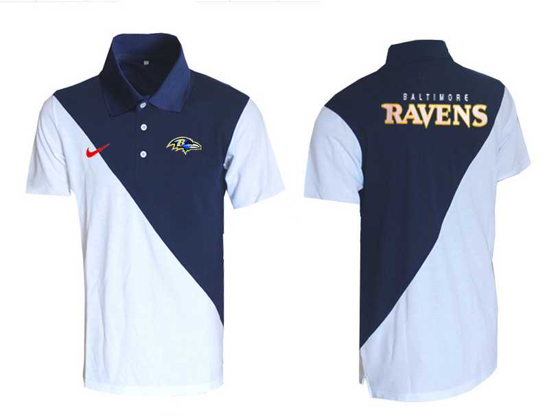 Baltimore Ravens Printed Team Logo 2015 Nike Polo Shirt (4)