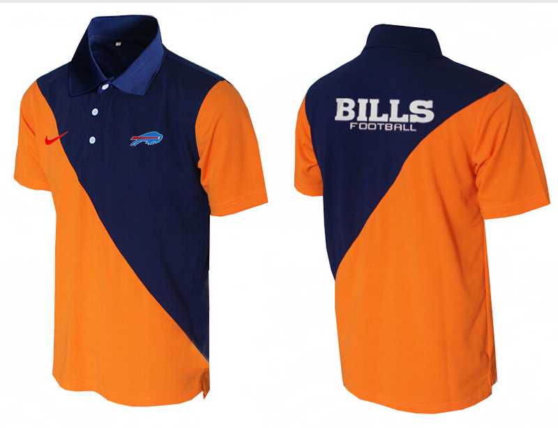 Buffalo Bills Printed Team Logo 2015 Nike Polo Shirt (3)