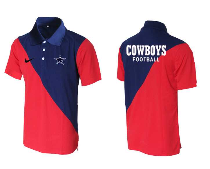 Dallas Cowboys Printed Team Logo 2015 Nike Polo Shirt (2)