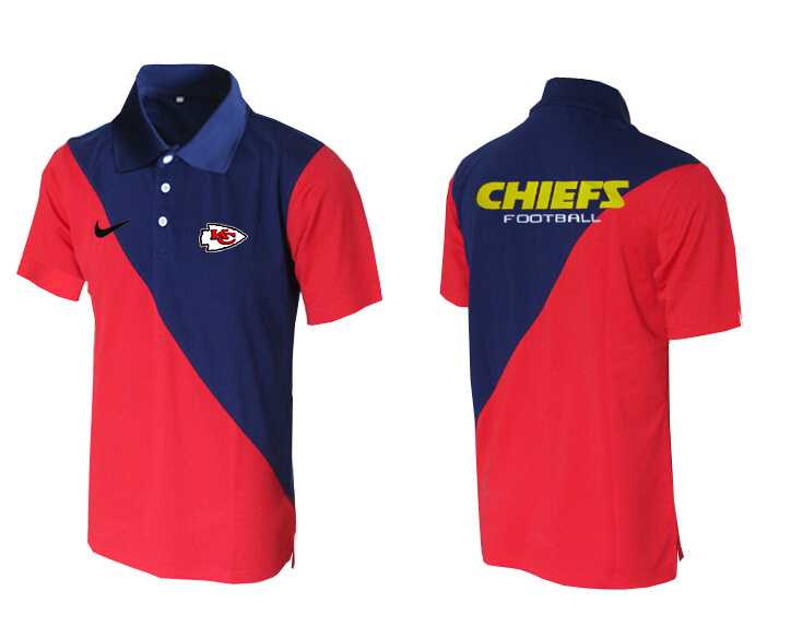 Kansas City Chiefs Printed Team Logo 2015 Nike Polo Shirt (2)