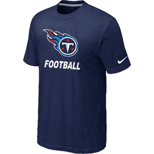 Men's Tennessee Titans Nike Cardinal Facility T-Shirt D.Blue
