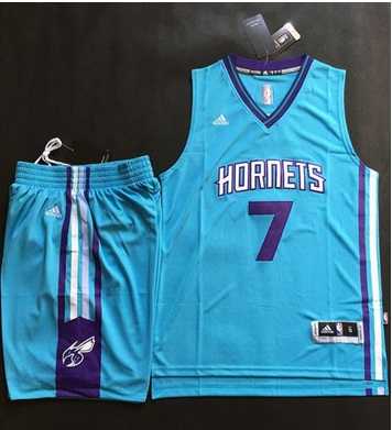 New Orleans Hornets #7 Jeremy Lin Teal A Set Stitched NBA Jerseys