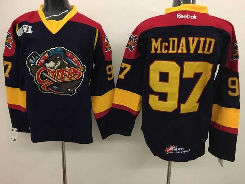 Edmonton Oilers #97 Connor McDavid New Black Stitched NHL Jersey