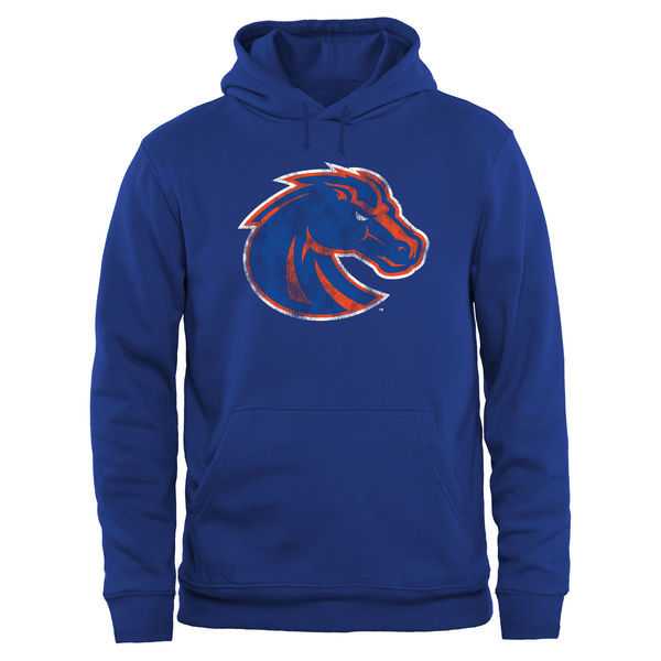 Men's Boise State Broncos Big x26 Tall Classic Primary Pullover Hoodie - Royal