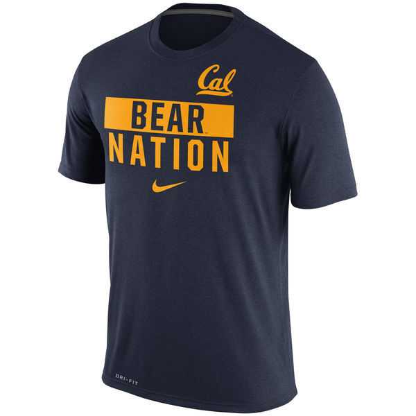 Cal Bears Nike Nation Legend Local Verbiage Dri-FIT WEM T-Shirt - Navy Blue