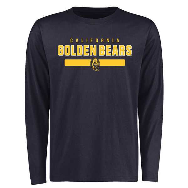 Cal Bears Team Strong Long Sleeve WEM T-Shirt - Navy Blue