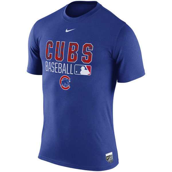 Chicago Cubs Nike 2016 AC Legend Team Issue 1.6 WEM T-Shirt - Royal Blue
