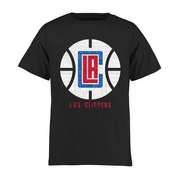 Los Angeles Clippers Youth Noches Enebea WEM T-Shirt - Black