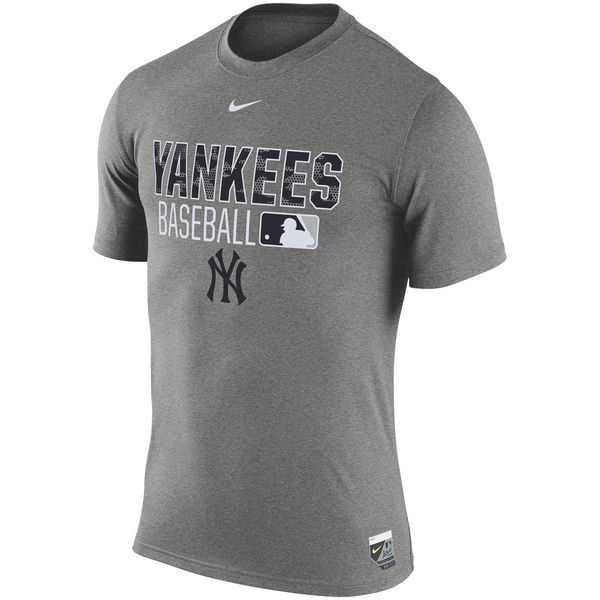 New York Yankees Nike 2016 AC Legend Team Issue 1.6 WEM T-Shirt - Gray
