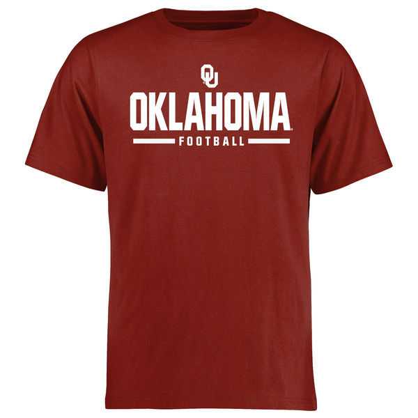 Oklahoma Sooners Custom Sport WEM T-Shirt - Crimson