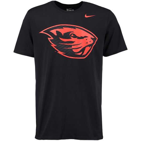 Oregon State Beavers Nike Travel Performance WEM T-Shirt - Black