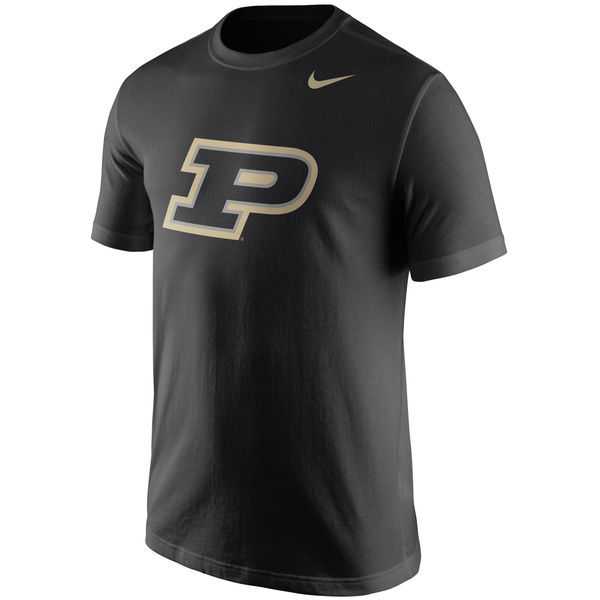 Purdue Boilermakers Nike Logo WEM T-Shirt - Black
