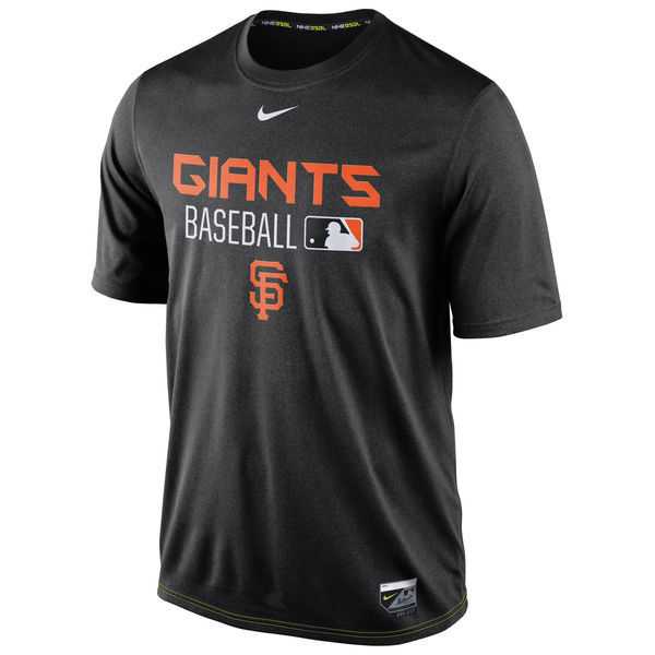 San Francisco Giants Nike Legend Team Issue Performance WEM T-Shirt - Black