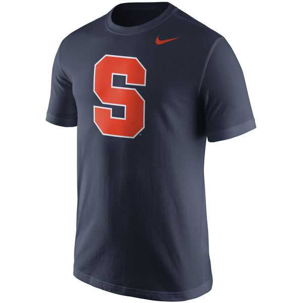 Syracuse Orange Nike Logo WEM T-Shirt - Navy Blue