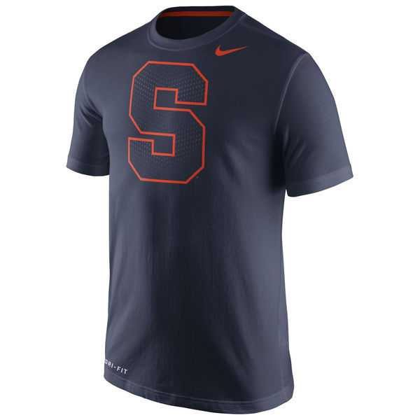 Syracuse Orange Nike Travel Dri-FIT WEM T-Shirt - Navy Blue