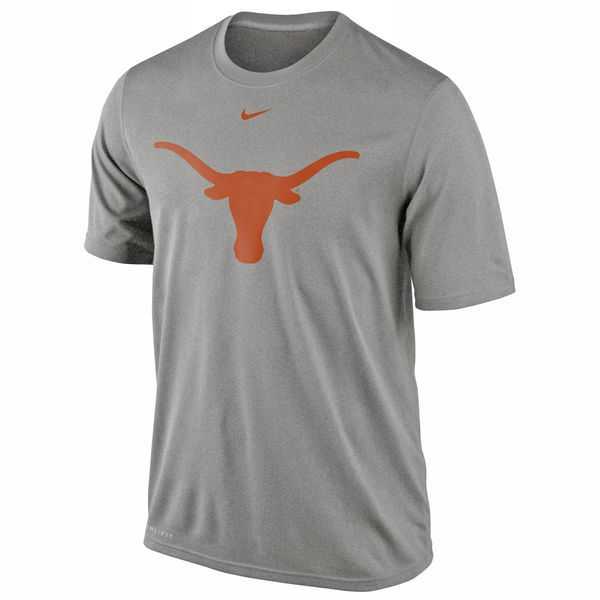 Texas Longhorns Nike Logo Legend Dri-FIT Performance WEM T-Shirt - Gray