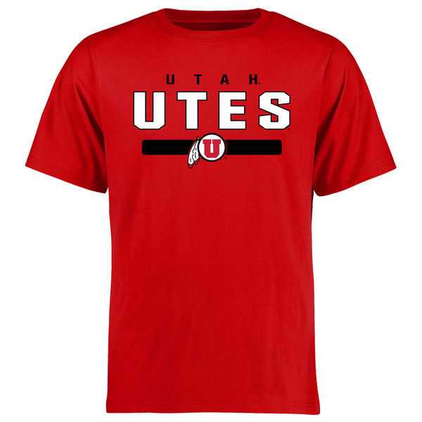 Utah Utes Team Strong WEM T-Shirt - Red