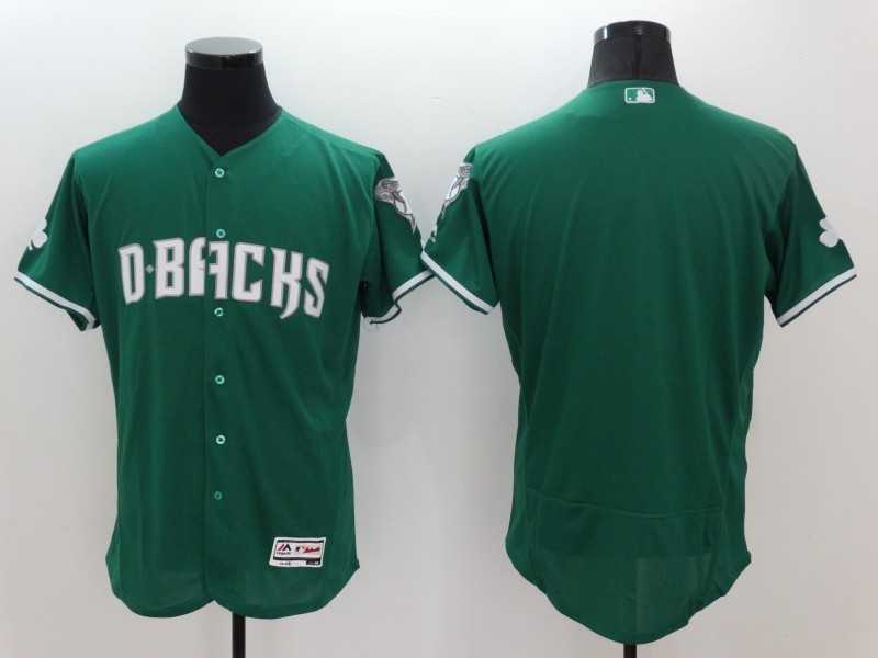 Arizona Diamondbacks Blank Green Celtic 2016 Flexbase Collection Stitched Baseball Jersey