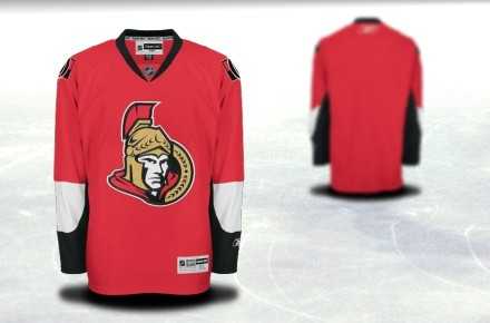 Men Ottawa Senators Customized Red Stitched Hockey Jersey