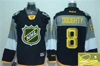 Los Angeles Kings #8 Drew Doughty Black 2016 All Star Stitched Signature Edition Jersey