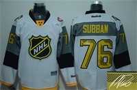 Montreal Canadiens #76 P.K Subban White 2016 All Star Stitched Signature Edition Jersey
