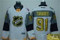 New York Islanders #91 John Tavares White 2016 All Star Stitched Signature Edition Jersey