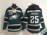 Philadelphia Eagles #25 LeSean McCoy Green Stitched Signature Edition Hoodie