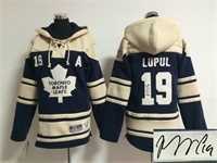 Youth Toronto Maple Leafs #19 Joffrey Lupul Blue Stitched Signature Edition Hoodie