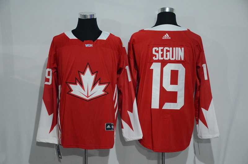 Team Canada #19 Tyler Seguin 2016 World Cup of Hockey Olympics Game Red Men's Stitched NHL Jersey