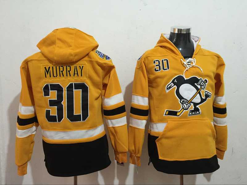 Pittsburgh Penguins #30 Murray Yellow 2017 Stadium Series Stitched NHL Hoodie