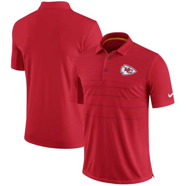 Men's Kansas City Chiefs Nike Red Early Season Polo 90Hou