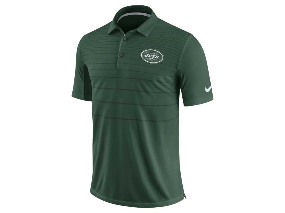 Men's New York Jets Nike Green Early Season Polo 90Hou
