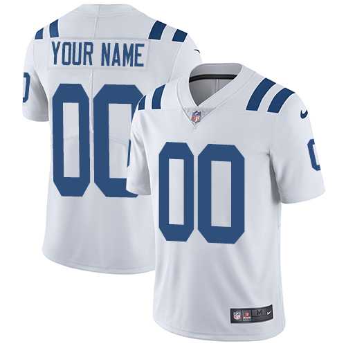 Customized Men & Women & Youth Nike Colts White Vapor Untouchable Player Limited Jersey