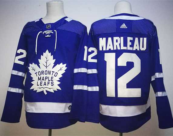 Toronto Maple Leafs #12 Patrick Marleau Blue Adidas Stitched NHL Jersey